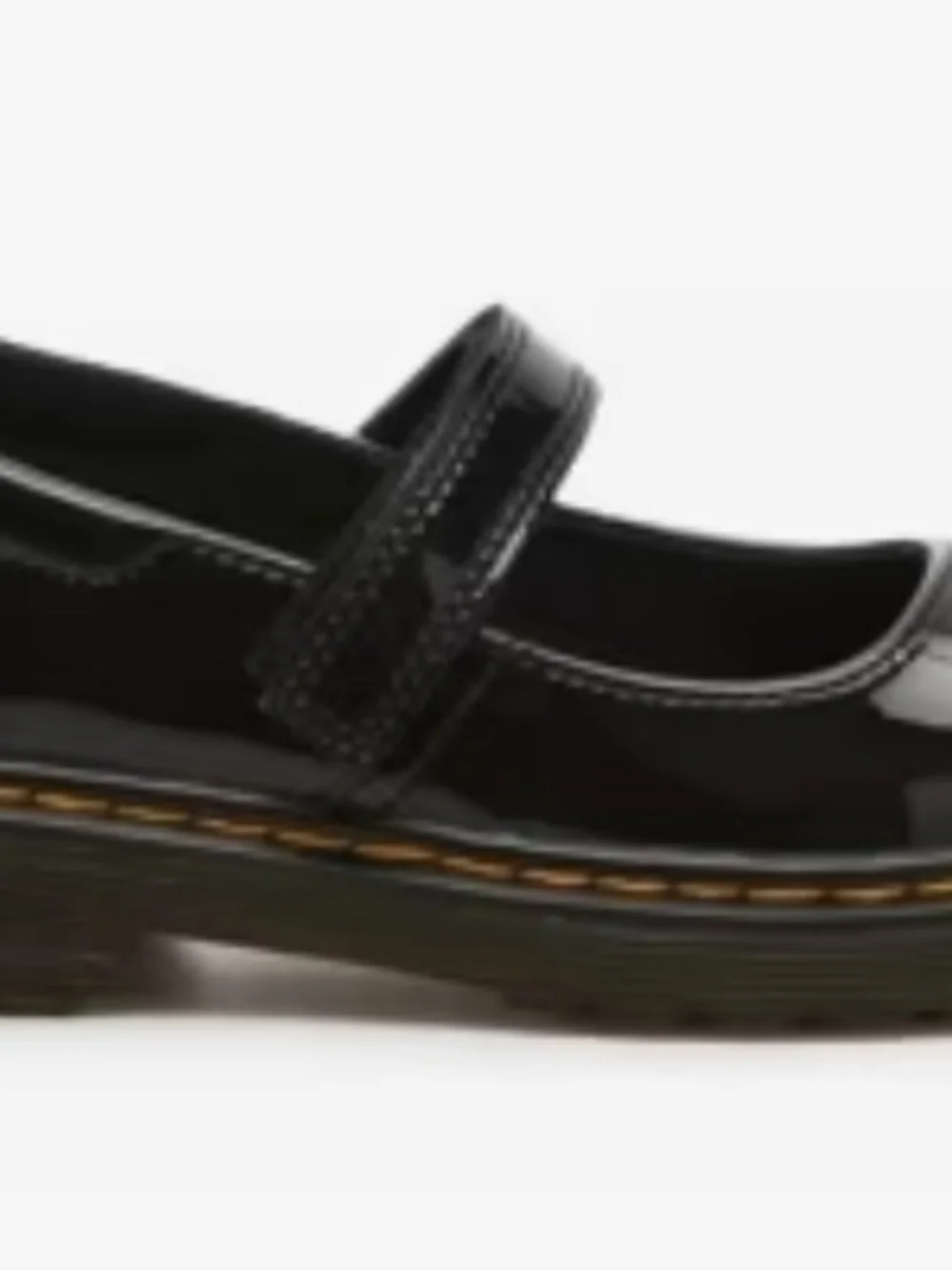 Dr. Martin Airwalk Patent Mary Jane Shoe in Black